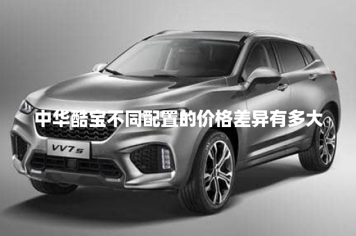 中华酷宝不同配置的价格差异有多大